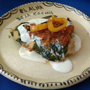COCINANDO TAMAL DE ACELGA
